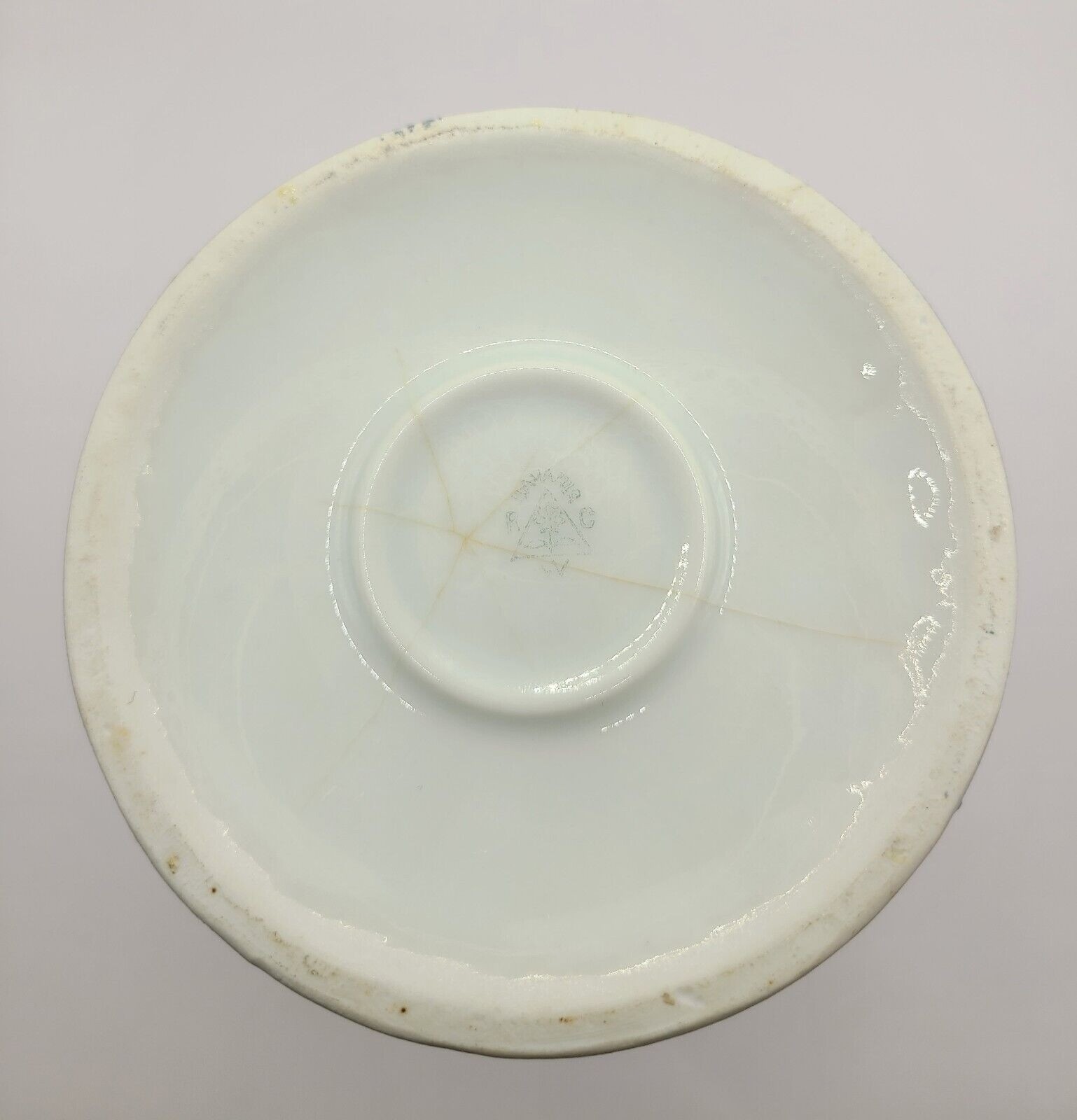 Antique 1920's Bavaria Lusterware RCW German Purple Blue Iridescent Milk Pitcher