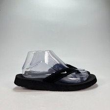 Sandalias de Tanga Nike Celso Niña Negras Informales 314870-011 Para Mujer Talla 8”