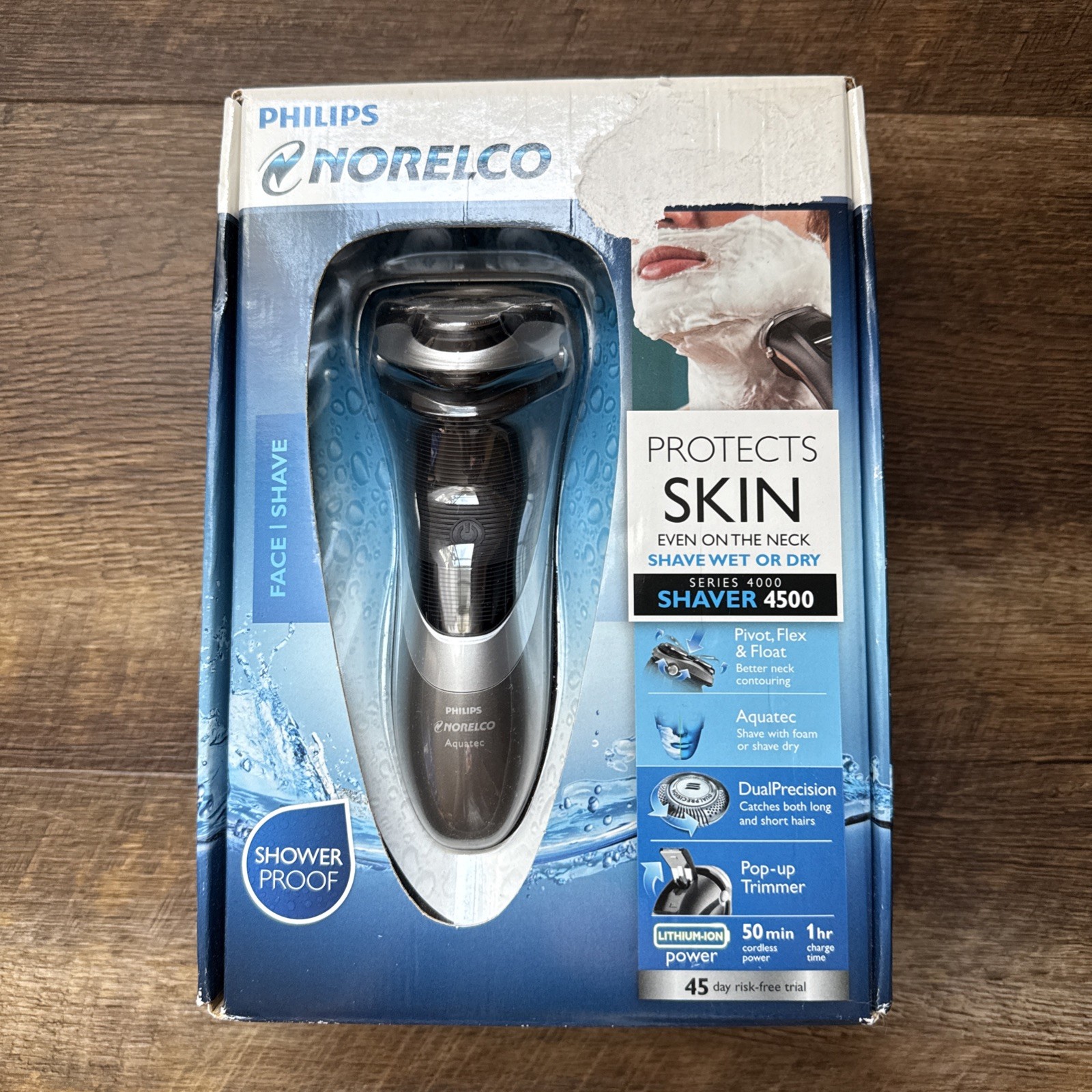 Philips Norelco Series 4000 AT830 Cordless Rechargeable Men's Electric Shaver