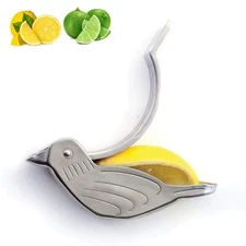 Ogwsrk Genting Stainless Steel Manual Lemon Juicer And Lime Squeezer, 