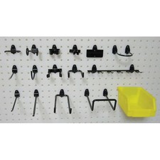 Manufacturer Varies Pegboard Hook Assortment Kit,13/32 in L, 5TPJ4 Manufacturer