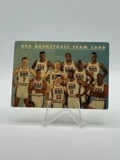 1992 Skybox USA Basketball Team Card MICHAEL JORDAN, Bird, Magic Dream Team