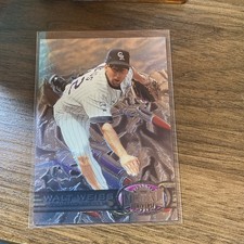 Walt Weiss 1997 Fleer Metal Universe #77 Colorado Rockies