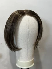 Jon Renau Kristi Wig, Hand Tied, Synthetic, Lace Front, Mono Top, 8rh14 Mousse
