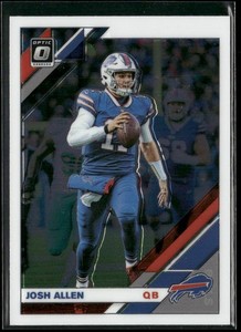 2019 Donruss Optic Josh Allen #12 Buffalo Bills