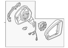 Genuine Volkswagen Housing Assembly 2GJ-857-507-K-9B9