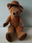 JEMIMA Large Vintage Chad Valley Teddy Bear With Vintage Hat! *PRICE REDUCED*
