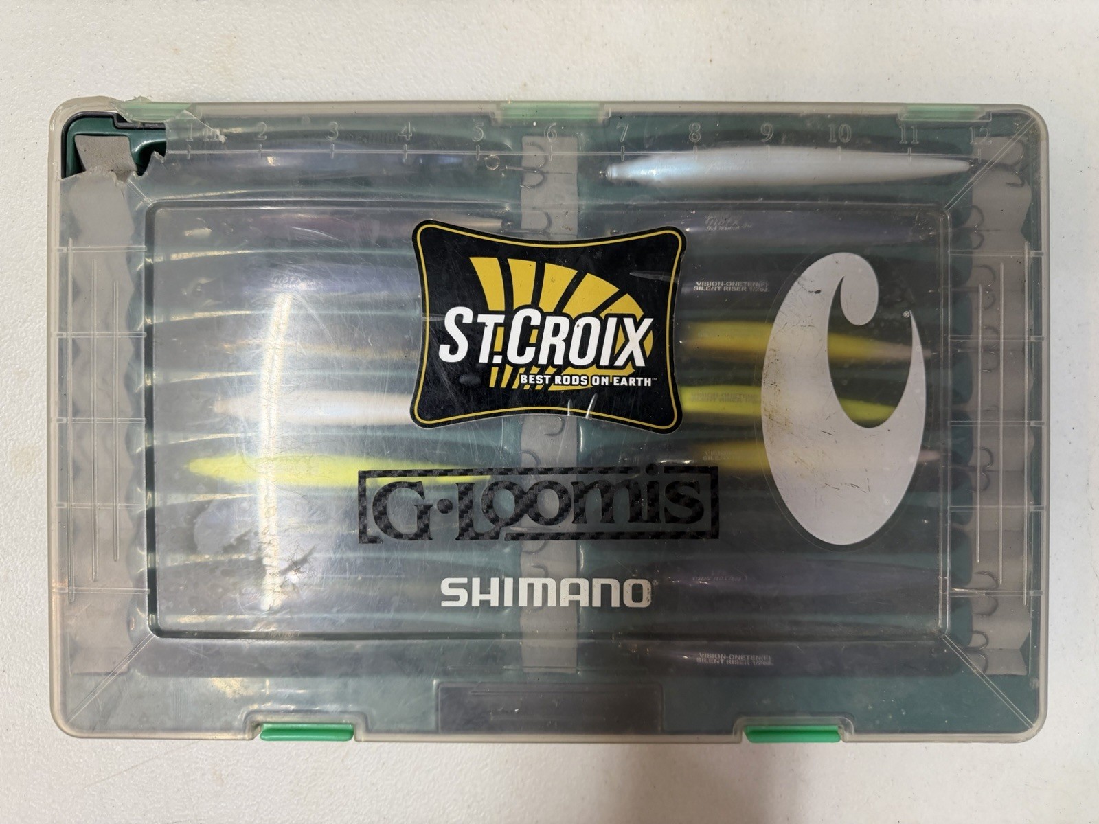 Megabass Vision 110 Jerkbait Collection In Jerkbait Box. Rare Box And Colors Ito - Image 4