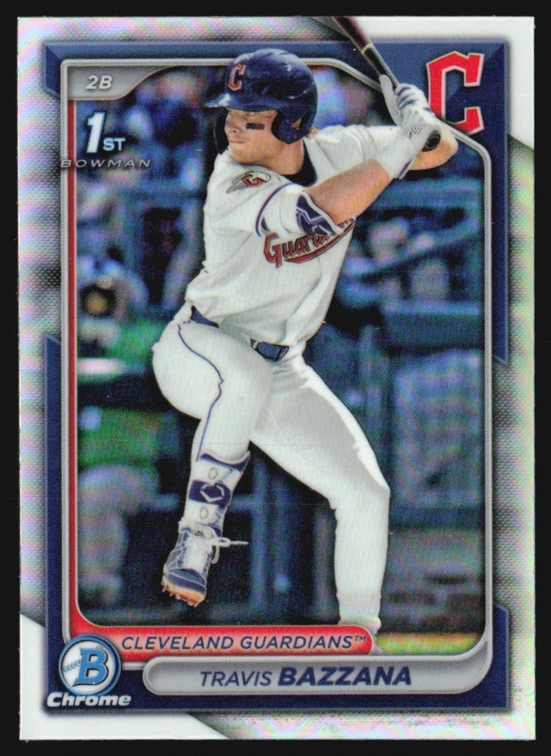 2024 Bowman Draft Chrome Refractor Travis Bazzana #BDC-1 GS1-A3