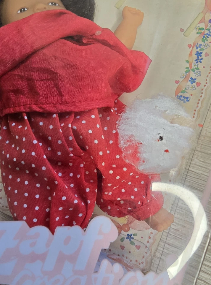 Nette Vinyl Puppe Zapf Creation Doll 13 cm Sammler Vintage Ungeöffnet - Bild 3 von 4