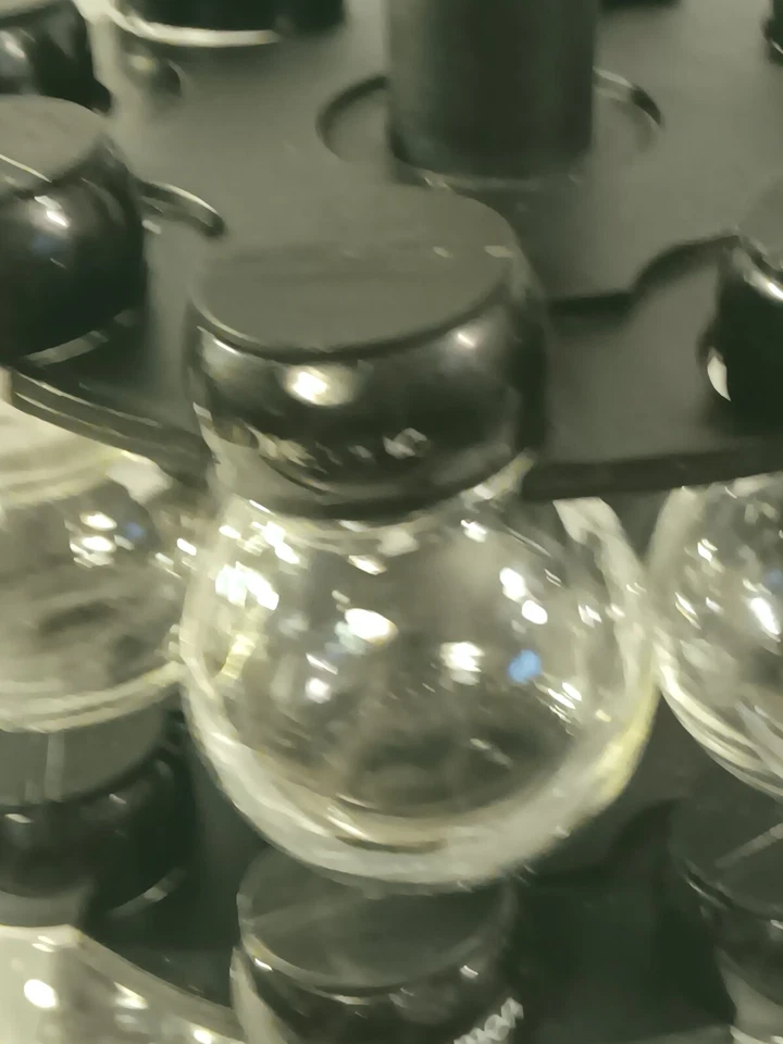 Rotating Spice Rack with 16 Jars – Shaker Lids – Countertop Organizer – As Seen - Image 4 of 4