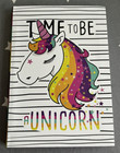 BRAND NEW A5 COLOURFUL UNICORN LINED NOTEPAD IDEAL BIRTHDAY GIFT STOCKING FILLER