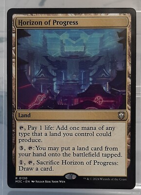 Magic - Horizon of Progress - Rare/Land - Commander: Modern Horizons 3 - EN/NM