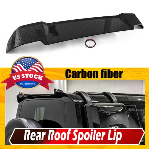 Alerón trasero negro carbono labio trasero para Land Rover Defender 90/110 2020-2022 - Imagen 2 de 11
