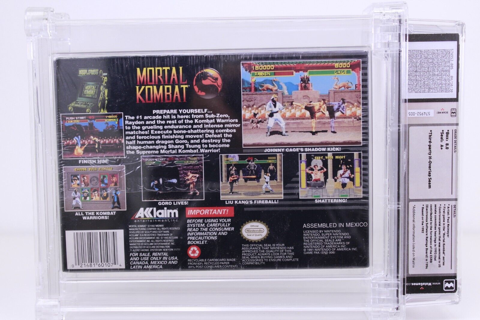 The Top 100 SNES Review: #20 – Mortal Kombat II (1993) – Top 100 Reviews