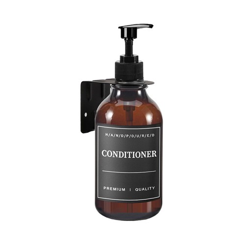 500ml Lotion Pump Bottle Bathroom Soap Dispenser Refillable Shampoo Conditioner - Picture 17 of 19