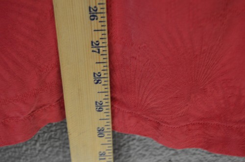 Tommy Bahama Silk Hawaiian Shirt Mens M Red Palm Trees All Over Print Golf Beach - Picture 14 of 15