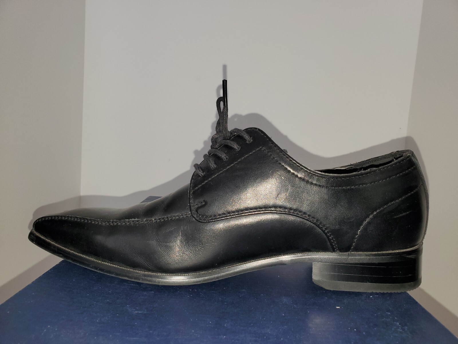 SAOLA Portafoglio Perry Ellis Stanley pelle stringata Oxford colore nero taglia 8