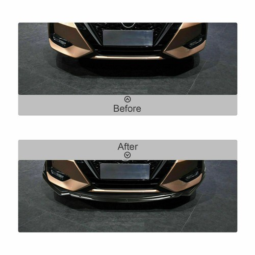 Front Bumper Lip Splitter Spoiler Kit Carbon Style Kit For Toyota Corolla - Picture 7 of 14