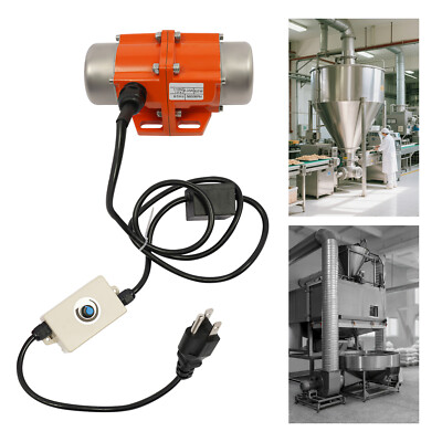 60W Vibrating Motor with Speed Controller 1 Phase Asynchronous Vibrating Motor