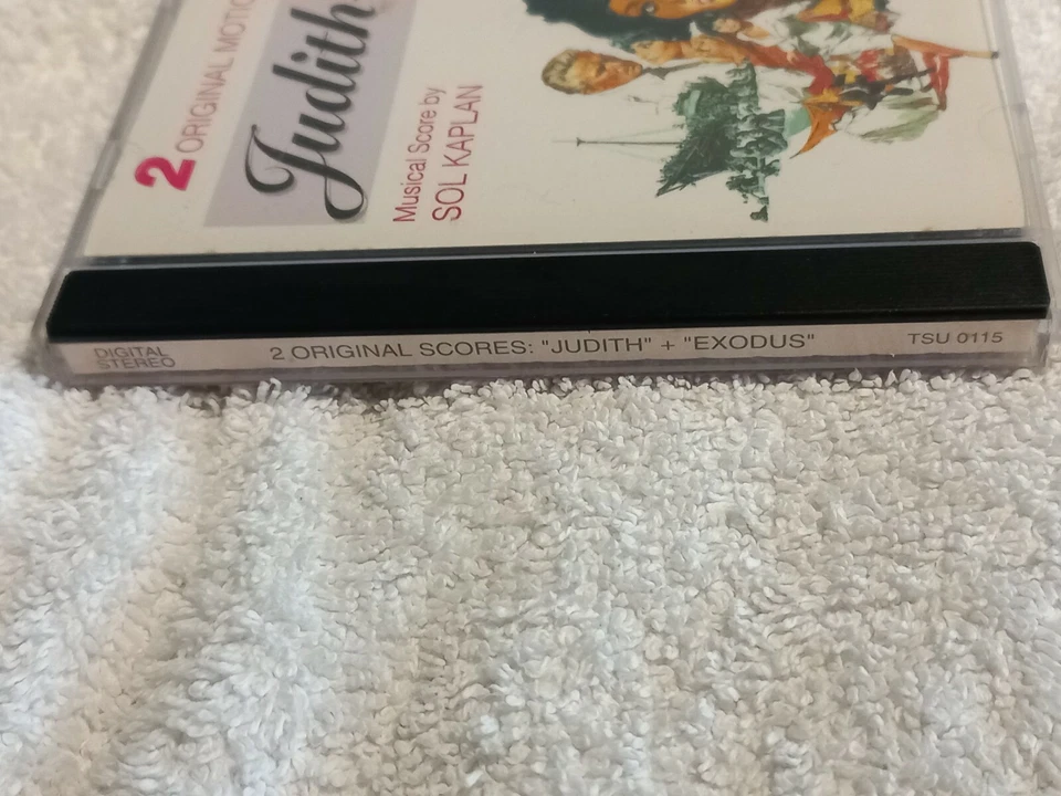 Banda sonora de la película Judith + Exodus 2 - CD - Sol Kaplan Ernest Gold Foto 4 de 4