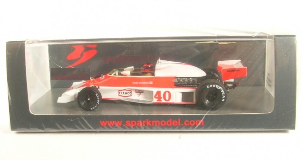 【保証書付】 Mclaren M23 No.40 British GP Formula 1 1977 (Gilles レーシングカー
