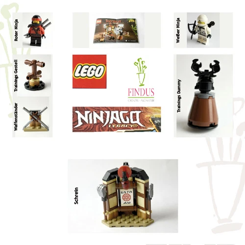 Lego Ninjago Movie 70606 Training Teile zur Auswahl