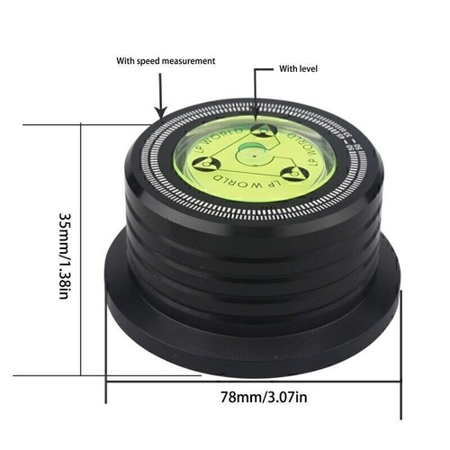 Record Clamp LP High Precision Disc Stabilizer Turntable Vibration Balanced
