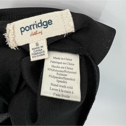 NWOT Anthropologie Porridge Shine Racerback Tank Top Sheer Metallic Black Small - Picture 16 of 16