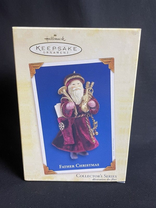 2005 FATHER CHRISTMAS 2nd in Series HALLMARK  Collectors Keepsake ORNAMENT Santa