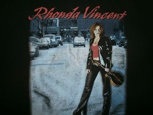 RHONDA VINCENT CONCERT T SHIRT Bluegrass One Step Ahead Mandolin 2003