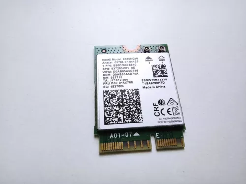 Intel 9560NGW WiFi Wireless Card 937263-001 01AX768