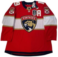 MATTHEW TKACHUK AUTHENTIC ADIDAS 2024 FLORIDA PANTHERS STANLEY CUP JERSEY SZ 54