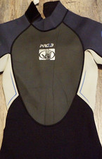 Body Glove PRO3 Short SHORTY Men's Small Wetsuit Adult Black Gray2/1 MM    