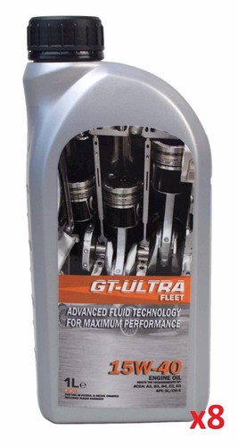 Automotive Motor Oil Fluid 15W-40 Car Van ACEA A3 B3 B4 E2 E3 API: SI/ CH-4 - Picture 7 of 9