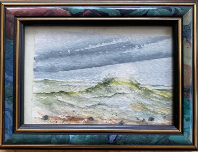 ::MINATURE BEACH SEA DUNES BALTIC SEA SOUVENIR HOLIDAY FRAME COASTAL NATURE FREEDOM