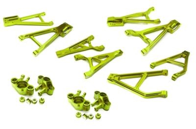 Bllet Machned Alloy Converson Set for Traxxas 1/10 Slash 4X4 (non