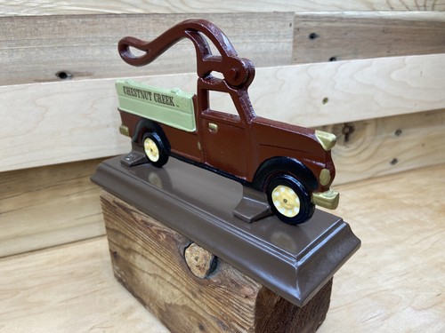 Nut Cracker Cast Iron Chestnut Creek Red Pickup Truck Harvest Time 21751 - Picture 6 of 7