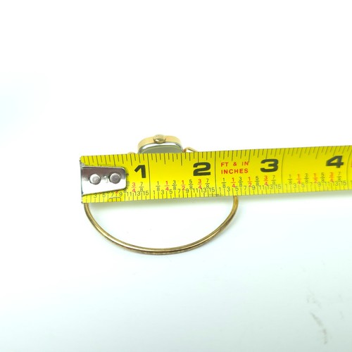 VTG Timex Womens Black Dial Gold Tone Mechanical Manual Windup Fixed Band Watch - Picture 6 of 9