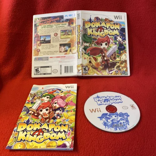 Dokapon Kingdom | Nintendo Wii 2008 CIB Complete In Box Tested Working Authentic