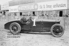Sunbeam factory racer Henry Segrave 1925 French Grand Prix Monthlery auto racing