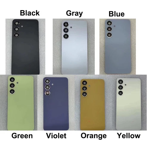 Coque Vitre Arrière de Remplacement pour Samsung Galaxy S24+/S24 Ultra avec Caméra - Photo 15 sur 23