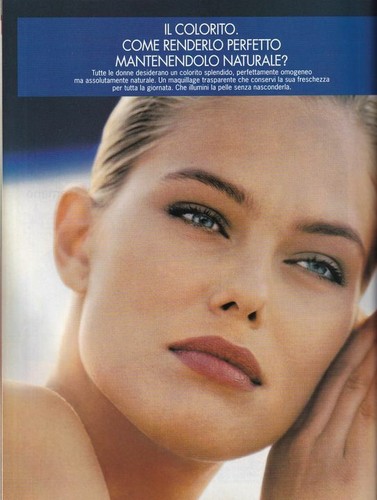 VINTAGE MODA ITALIA 1993 CLAUDIA SCHIFFER CINDY CRAWFORD HELENA CHRISTENSEN RARE - Imagen 9 de 10