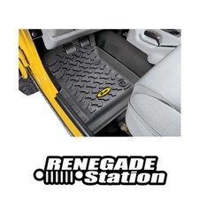Set tappetini Jeep Wrangler TJ vaschette vano piedi anteriori All Terrain Bestop 96-06