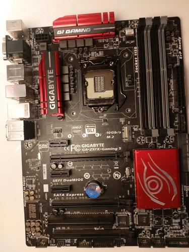 Gigabyte GA-Z97X-Gaming 5 ATX LGA1150 Motherboard With I/O Shield