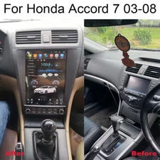 Car Android Gps Navigation Wifi 12.1" For Honda Accord 7 2003-2008 Radio Carpaly