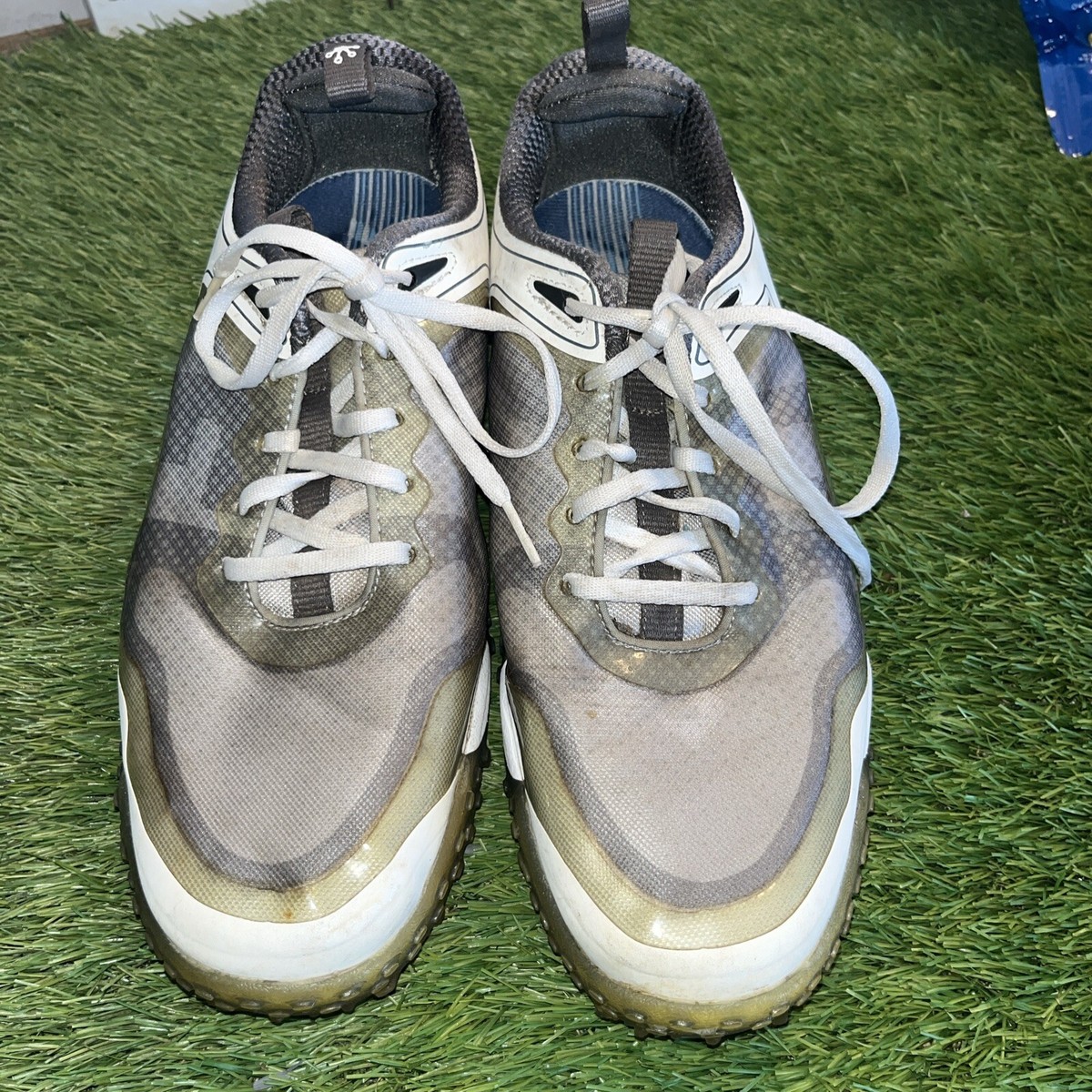 Footjoy Mens FJ Freestyle Golf Shoes Size 9.5 M White Gray  display picture 2