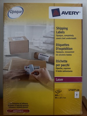 Avery Produktetiketten für Laserdrucker L7165-100 800 Etiketten 99,1x67,7 mm weiß