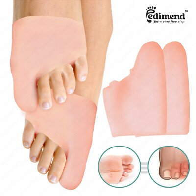 PEDIMEND Silikon Gel orthopädische Socken (1 PAAR) - für Ballen & große Knochenschmerzen - UK