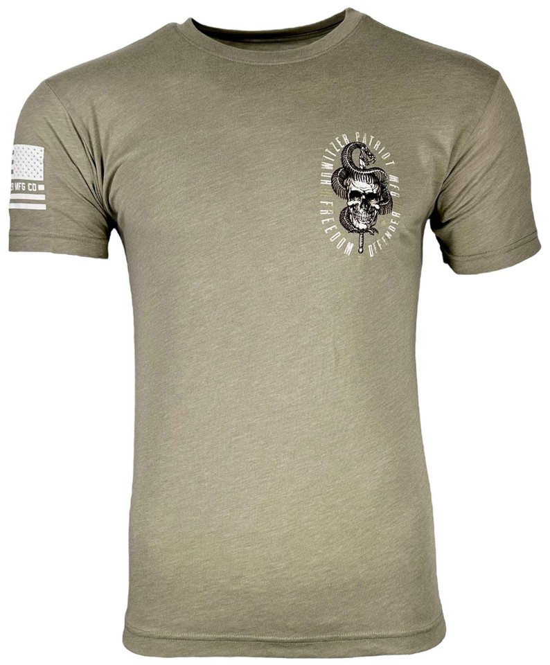 Maglietta Uomo Howitzer Stile Militare - Grafica SMASH THROUGH, Taglie S-3XL, Rosso